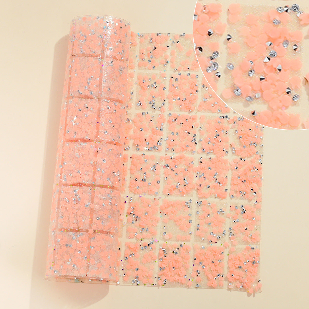 Wholesale DIY pen stickers geometric special-shaped resin hot melt double-sided adhesive backing diamond piece